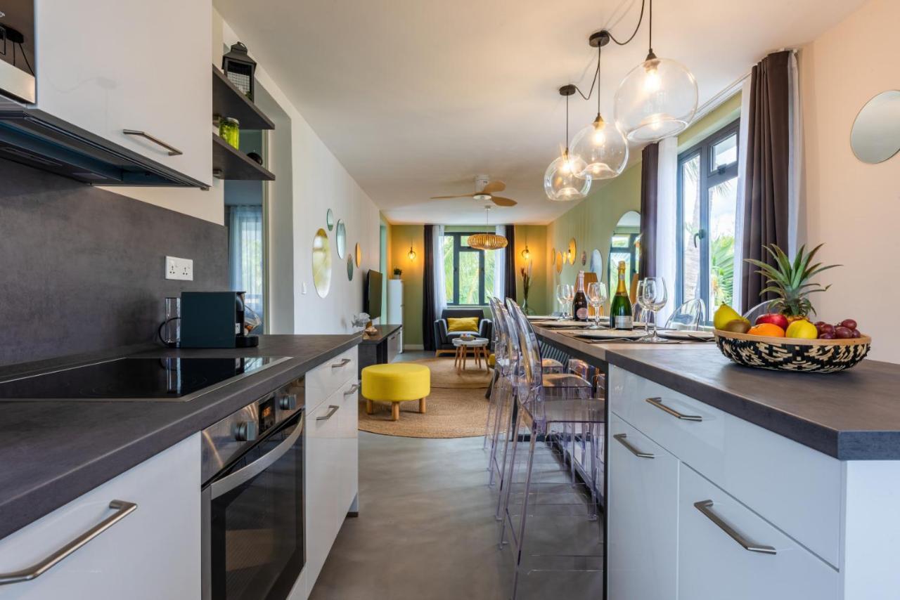 Les Cerisiers Beach Residence, Cosy And Modern 3 Bedroom Apartment Located 50 Metres From The Beach And From All Amenities And Restaurants On The Coastal Road Flic-en-Flacq Exterior foto